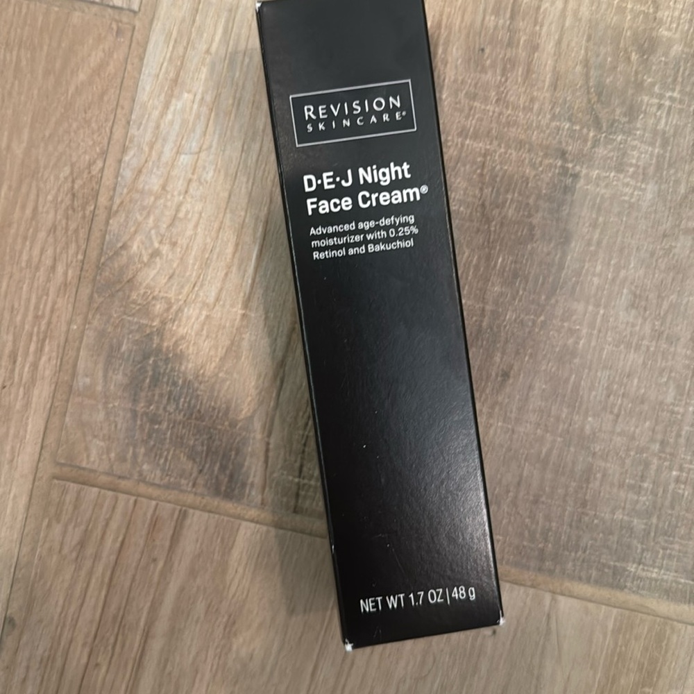 Revision Skincare D.E.J. Night Face Cream New in box.